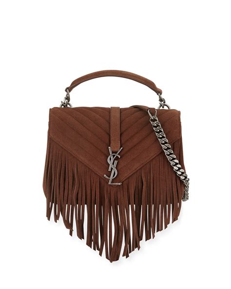 ysl fringe bag with snake logo|Yves Saint Laurent Medium Snake Monogram Fringe Envelope .